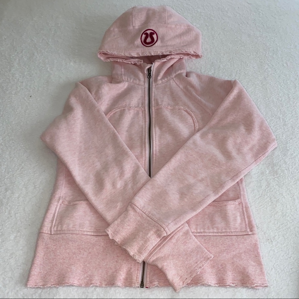 Light Pink Scuba Hoodie